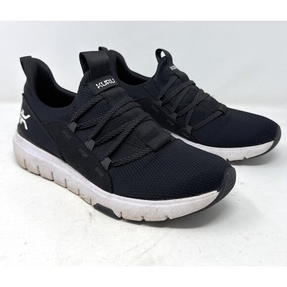 Kuru Flex Via Shoes Mens Size 9 Black Comfort Orthotic Walking Athletic Cloud - Picture 1 of 6
